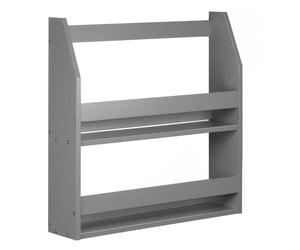 Etagre Murale Suspendue En Bois Gris Gris