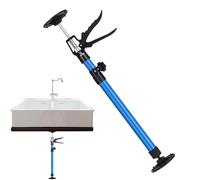 Etai de Soutien Télescopique Étai - Support de montage stable ou support télescopique | Extensible de 30 à 115 cm, charge maximale 40 kg | Porte Support Télescopique pour Plafond Montage Plaques de Pl