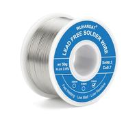 Etain a Souder 50g,Fil a Souder,Etain a Souder electronique,1.0mm | Fil Etain Soudure,Sn99.3 Cu0.7,Convient pour le Soudage et la Réparation Electronique de Routine