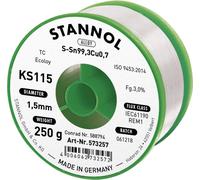 Étain à souder KS115 3,0% 1,5MM 250G Stannol 573257