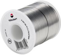Étain à souder sans plomb TOOLCRAFT bobine Sn99,3Cu0,7 ROL1 250 g 1 mm