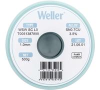 étain à Souder séns Plomb Sn0,7cu 1 Mm Weller Wsw Sc L0 Bobine 500 G W38111