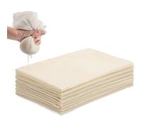 Etamine Alimentaire tamine Tissu en Coton Tissu Filtrant pour Filtrer pour Filtrer Fromage Jus de Fruits Caf 50x50cm 8 Pic PASSOIRE