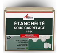 étanchéité douche salle de bain sous carrelage et béton ciré kit Kit de 15m²