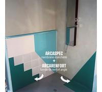 étanchéité douche salle de bain sous carrelage et béton ciré kit Kit de 15m²