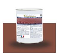 Etanchéité élastique protection décoration toiture Pot de 2,5 Kg Rouge Tuile RAL 040 40 30
