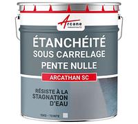 Étanchéité sous Carrelage, Dalle sur Plot, Pente Nulle 15 kg Gris | Étanchéité sous Carrelage, Dalles sur Plots, Résiste à l'Eau Stagnante, Terrasses, Balcons, Béton, Bois - Arcane Industries