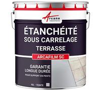 Etancheite sous carrelage terrasse balcon avec pente ARCAFILM SC Gris 10 L