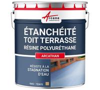 Étanchéité toit terrasse, toit plat Arcathan : Résine étanchéité Beige - RAL 1001 15 kg
