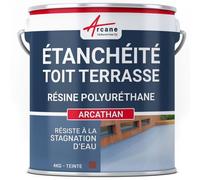 Étanchéité toit terrasse, toit plat Arcathan : Résine étanchéité Rouge Brique 4 kg