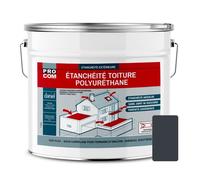 Étanchéité toiture polyuréthane - Étanchéité toit terrasse 15 Kg Ardoise (RAL 7016)