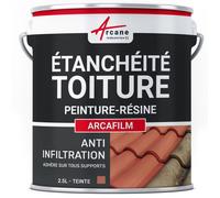 Revêtement Étanchéité Coloré - Résine Pour Toiture Et Tuile : Arcafilm - 2.5 L Tuile - Arcane Industries