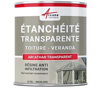 Étanchéité Transparente Véranda, Tuile, Verre, Polycarbonate 0.75 L | Résine Étanchéité Transparente, Toitures, Verre, Polycarbonate, Ne Jaunit Pas, Laisse Respirer, Répare - Arcane Industries