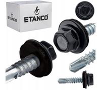 Etanco GT5 Vis autoperceuses métal-métal (250, RAL 7016 - Gris anthracite, 5,5 x 25 mm)