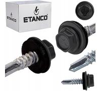 Etanco GT5 Vis autoperceuses métal-métal (250, RAL 7022 - Gris Umbra, 5,5 x 25 mm)