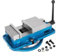 Etau 125 mm, étau de table 125 mm, Bench Clamps 140 mm, étau professionnel en métal et en fonte pour perceuse à colonne Mâchoires larges
