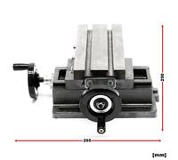 Étau à Croix - 2 Axes de 170x85 mm