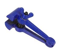 Étau à Main en Acier à Graphite Sphéroïdal, Pince Portable Bleue | Pince Fixe Professionnelle, Serrage Puissant, Prise Confortable, Outil Léger pour Travail Manuel