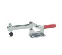 Étau d'Angle Métallique Galvanisé pour Soudage | Force maintien 273kg, design horizontal, opération rapide, pour idéal soudage lourd, stabilité maximale
