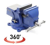 Étau d'atelier Heavy Duty & Enclume 100mm Mâchoire de serrage Dureté Établi