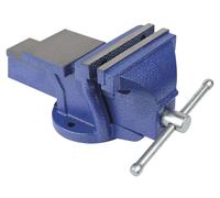 Étau de 125 mm, 6,6 kg, en fonte, de couleur bleue, vendu à l'unité