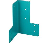 Étau de banc à coin - Acier de 4 mm - Coffret de 8 pièces - Vert - Pour bois 4x4 et 2x4