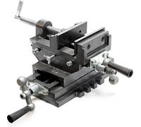 Étau de machine 2 axes 100mm Étau pour Table croisée Table de fraisage ou bien Établi