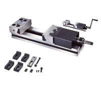 Étau de machine modulaire hydraulique anti-soulèvement largeur de mors 200 mm ouverture des mors 400 mm hauteur des mors 65 mm Vertex VMP-8CH