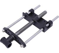 Étau de menuiserie - Étau frontal de 18 cm pour établi - Pince de serrage robuste pour table - Morsa avant pour établi de rabotage - Aspect bois