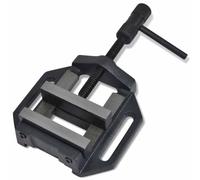 Étau de Perçage en Fonte 90 mm pour Établi | Commande manuelle, base stable, compact, léger, usage mobile, fixation ferme des pièces