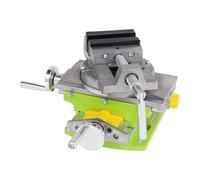 Étau de perceuse de table - Pince de maintien de précision, poignée rotative | Mâchoire réglable en d'aluminium durable Rotation à 90 degrés Outil en métal pour projets de travail du bois