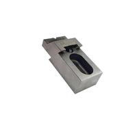 Étau de précision à fixation latérale CNC, établi extrémités plates, station multifonctions, anti-déformation, étau en forme grenouille sculpté, Pince d'usinage précise(1pc Flat mouth M5)
