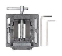 Étau de presse pour perceuse d'angle de 3 pouces, en acier moulé robuste, inclinable à 0, base pivotante réglable à 90 degrés, serrage sécurisé pour le travail des métaux, les