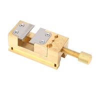 Étau de Réparation de Montres, Pince en Cuivre, Outil Professionnel pour Le Travail de Précision pour Les Horlogers à Usage Domestique, Diamètre de Trou de 1.5mm