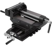 Étau d'établi à double levier de 15 cm avec dispositif de fixation pour le travail des métaux
