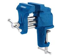Étau Draper 75Mm En Fonte Avec Mâchoires Courbées Dentées 40Mm De Capacité 38267