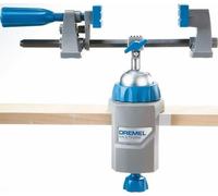 Étau DREMEL Multi-Vise 3 en 1, Rotation 360°, Inclinaison 50°, Profondeur 32 cm, Métal