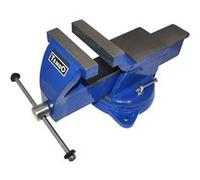 Dolex Étau acier TEMBO125 base tournante mors 125 mm ouverture 165 mm