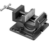 Étau inclinable, largeur de mâchoire de 4,25 pouces, étau d'établi portable pour perceuse à colonne, inclinaison réglable à 090°, construction durable en fonte, étau d'établi pour le travail du bois,