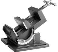 Etau machine VEVOR basculant, largeur de mors 10,795 cm, étau pour perceuse, inclinaison réglable de 0 à 90°, étau d'établi pour le travail du bois & des plateaux de table, noir