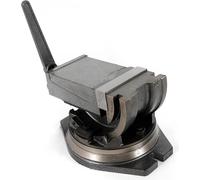 Étau mécanique - Étau de fraisage de précision/CNC - 12,7 cm - 24 kN - pivotant à 360°, inclinable à 90° - fonte - noir