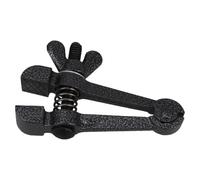 Étau Portatif Mini Multifonction à Main, Pince Fixe Noire en Acier Moulé | Usinage de Précision, Prise Antidérapante, pour Atelier, Bricolage, Bois et Petites Pièces