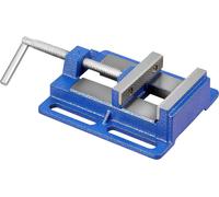 Étau pour perceuse à colonne, mâchoires de 15 cm de largeur, étau d'établi portable, base rainurée pour une installation facile, construction durable en fonte, étau d'établi, pour le travail du bois,