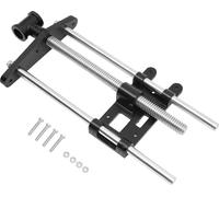 Étau pour perceuse - WTJ-7IN - 25,4 cm - Fonte et acier au carbone Q235 - 8,29 kg - Pince de table - Pour le travail du bois - Noir/argent