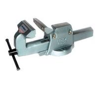 Dolex Étau réglable fixe acier Série 50 – mâchoires 150 mm, ouverture 240 mm