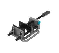 Wolfcraft Étau universel rapide 3410000 – Mâchoire 100 mm – Rainures en V – Fonte d'aluminium