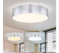 etc-shop Plafonnier LED Chambre avec Télécommande Mémoire Dimmable 60 cm