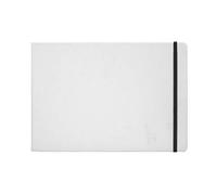 ETCHR Livre de croquis Carnet de croquis et aquarelle pour supports mixtes | Carnet de croquis relié rigide de 54 pages avec couverture personnalisable | Journal d'art idéal pour les artistes A4