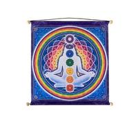 Etendard à suspendre Chakras 37 cm