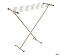 Étendoir à linge accrochable Sahana pont 6 m pliable beige - 5five